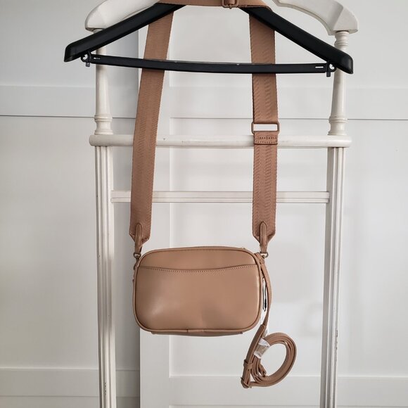 BNWT ZARA small shoulder bag adjustable strap in natural camel (OS) - Picture 5 of 8